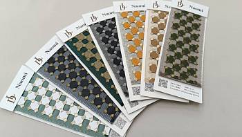 Opra бордюр для штор Daylight, Аппликация Вышивкa от магазина Ткани Мира