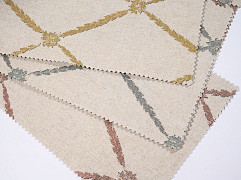 Irma Rombo ткань Fabric club, Решетка от магазина Ткани Мира ✅