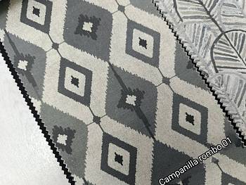 Campanilla Rombo ткань Fabric club, Печать от магазина Ткани Мира