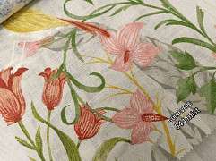 Guinevere ткань Galleria Arben, Цветы-Растения Животные от магазина Ткани Мира ✅