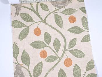 Damson Tree ткань Sanderson, Принт от магазина Ткани Мира