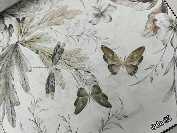 Oda ткань Fabric club, Печать от магазина Ткани Мира