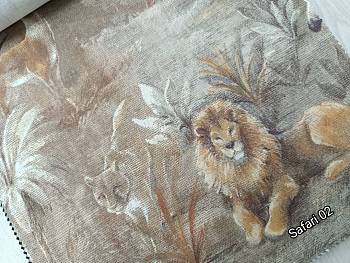 Safari ткань Fabric club, Печать от магазина Ткани Мира