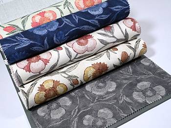 Pondicherry Trail ткань Galleria Arben, Принт от магазина Ткани Мира