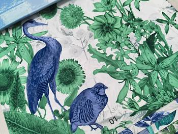 Florentina 01, 08, 15, 22, 29, 36 ткань 5 Авеню, Принт от магазина Ткани Мира