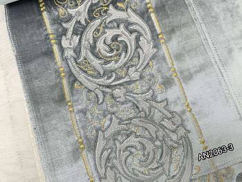 7001-10 бордюр для штор VHM, Вышивка Бархат от магазина Ткани Мира