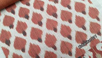 Kuba Ikat ткань  Evdekor, Принт от магазина Ткани Мира