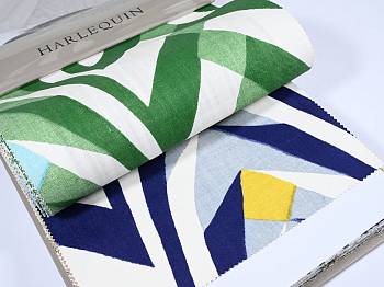 Klimt ткань Harlequin, Принт от магазина Ткани Мира