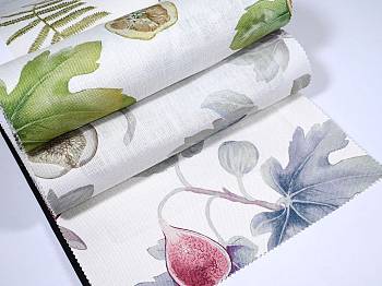 Fig Harvest ткань Sanderson, Принт от магазина Ткани Мира