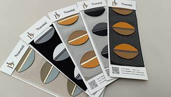 Mona бордюр для штор Daylight, Аппликация Вышивкa от магазина Ткани Мира