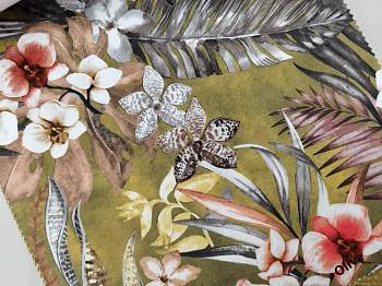 Kew ткань Ashley Wilde designs, Принт Бархат от магазина Ткани Мира