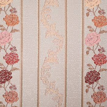 Букет полоса малая крем ткань Текс Стиль от магазина Ткани мира