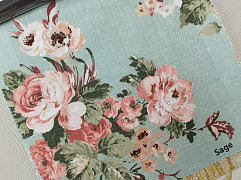 Rosemore ткань Laura Ashley, Цветы-Растения от магазина Ткани Мира ✅