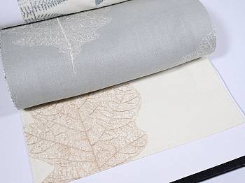 Oak Filigree ткань Sanderson, Вышивка от магазина Ткани Мира