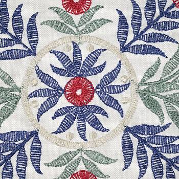 Mughal Garden Indigo Cochineal ткань Galleria Arben от магазина Ткани мира