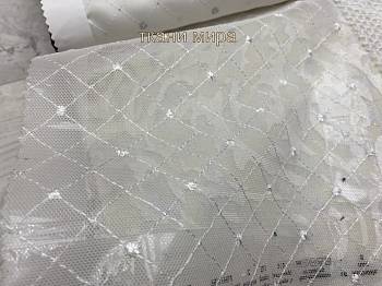 Dinastia 2628 ткань Espocada, Сетка Вышивка3,13,1 от магазина Ткани Мира