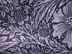 картинка Marigold Velvet Charcoal ткань William Morris 