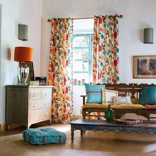 Jardin Boheme Fabrics Caspia ткань Harlequin | Ткании Мира