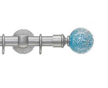 картинка Карниз Сиам "Шар" аквамарин от магазина Ткани мира