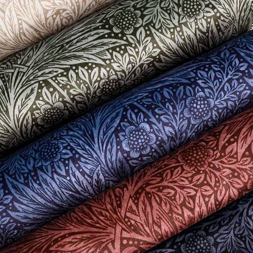 Marigold Velvet Iron ткань William Morris | Ткании Мира