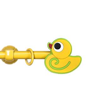 картинка Карниз Бэби «Утенок» Желтый от магазина Ткани мира