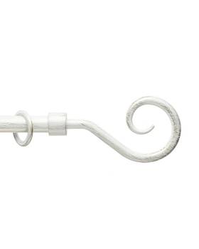 картинка Карниз Артик «Крюк» Бело-золотой магазин Ткани мира являющийся официальным дистрибьютором в России  картинка Карниз Артик «Крюк» Бело-золотой от магазина Ткани мира