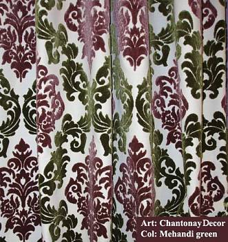 Chantonay Decor ткань Dana Panorama, Бархат от магазина Ткани Мира