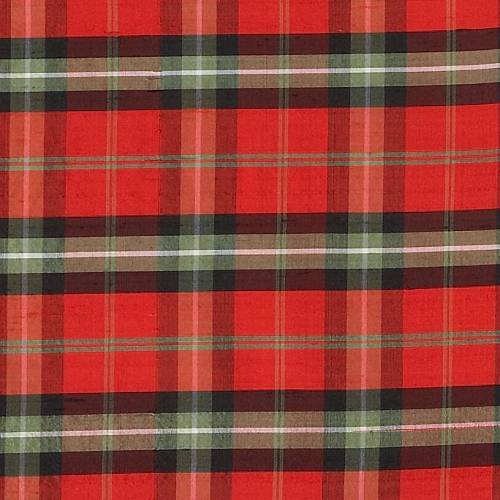 Tartan Silk 31013 ткань James Hare | Ткании Мира