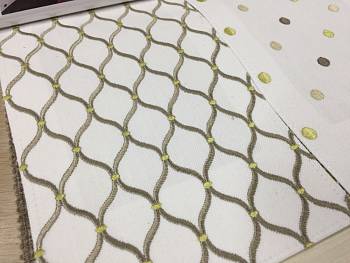 Bayside Elegancia by Daylight, Рогожка Вышивка от магазина Ткани Мира