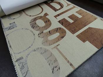 Font ткань Anka, Димаут от магазина Ткани Мира