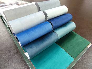 Plushery ткань Caro, Бархат от магазина Ткани Мира