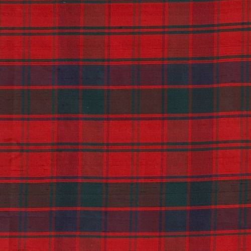 Tartan Silk 31013 ткань James Hare | Ткании Мира