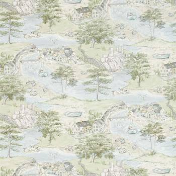 Sea Houses 226435, Портьерные ткани (детально) Мебельные ткани (детально) от магазина Ткани Мира