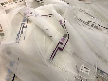 R-1866 ткань Sanpa, Органза от магазина Ткани Мира