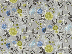 Jardin Boheme Fabrics Caspia ткань Harlequin, Цветы-Растения от магазина Ткани Мира ✅