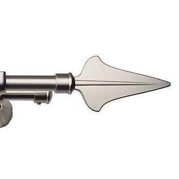 картинка Карниз Артик «Пика» Никель матовый магазин Ткани мира являющийся официальным дистрибьютором в России  картинка Карниз Артик «Пика» Никель матовый от магазина Ткани мира