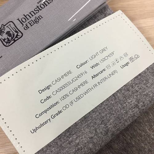 Cashmere ткань Johnstons of Elgin | Ткании Мира