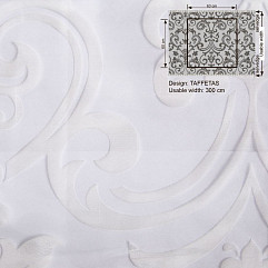 Souffle Taffetas Bianco ткань Galleria Arben | Ткании Мира
