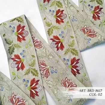 картинка Бордюр DP-BRD-8617-02 от магазина Ткани Мира