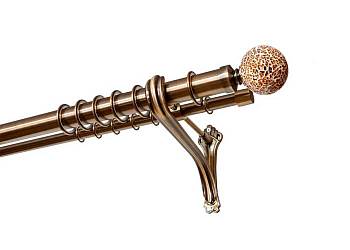 картинка Карниз ОСТ 35 "Мозайка" Бронза от магазина Ткани мира