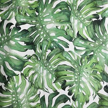 Magic Forest Monstera ткань Caro, Сукно от магазина Ткани Мира