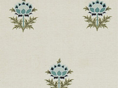 Morris Embroideries Tulip Embroidery ткань Morris&Co, Цветы-Растения от магазина Ткани Мира ✅