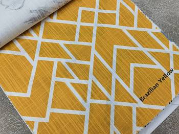 Alpine Slub Canvas ткань Cozyland, Принт от магазина Ткани Мира