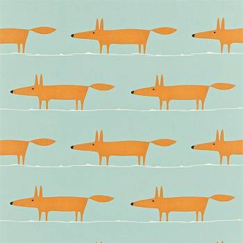Melinki One Fabrics Mr Fox ткань Scion, Принт от магазина Ткани Мира