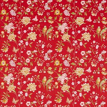 Chinoiserie Hall 237274, Портьерные ткани (детально) от магазина Ткани Мира