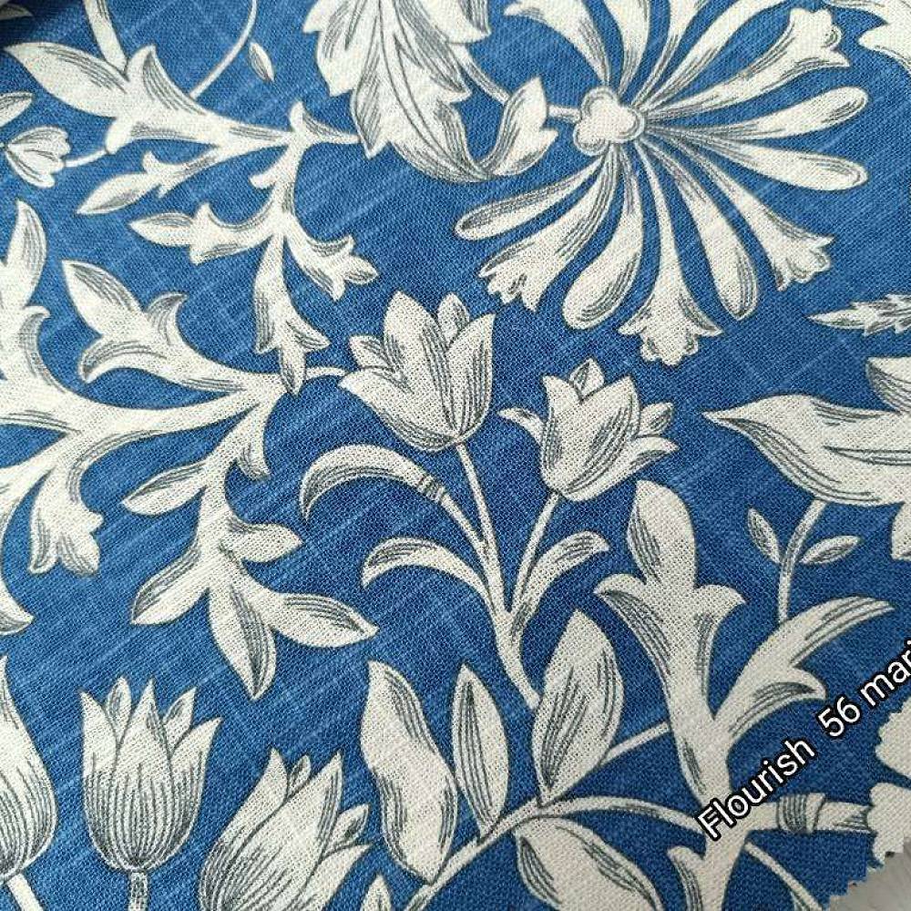 Flourish ткань Galleria Arben, Цветы-Растения от магазина Ткани Мира ✅