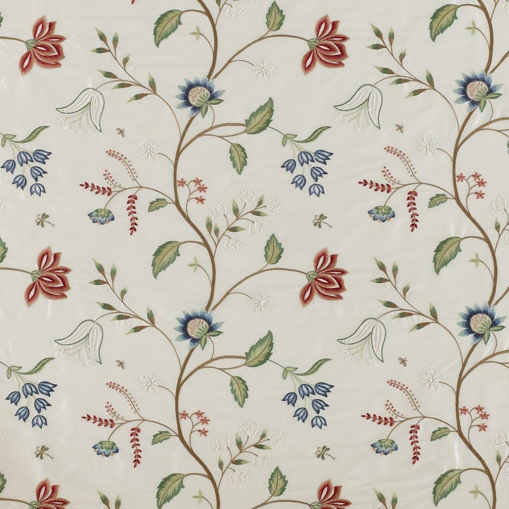 Bring The Garden In Silwood Silk ткань James Hare, Цветы-Растения от магазина Ткани Мира ✅