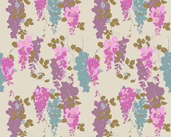 Mystical Wisteria ткань Blendworth, Вышивка от магазина Ткани Мира