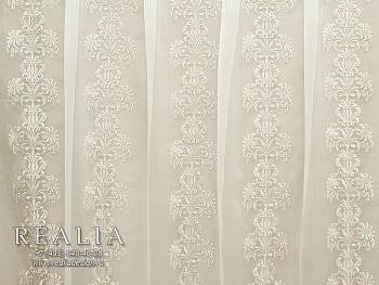 Santorini CRETE ткань Realia, Органза Вышивка от магазина Ткани Мира