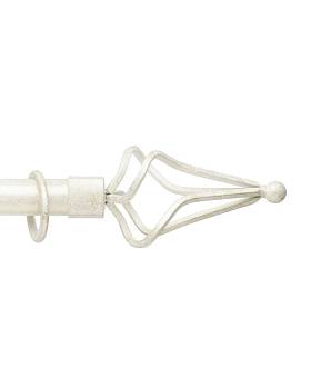 картинка Карниз Гефест «Шишка» бело-золотой от магазина Ткани мира